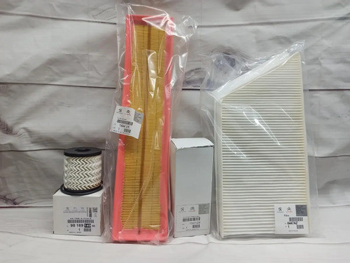 Kit 4 Filtros Originales Peugeot 408 1.6 Nafta Vti 0