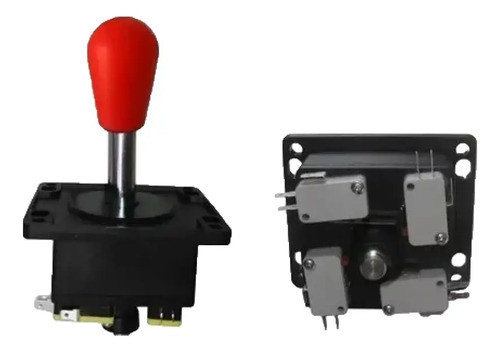 Palanca Joystick Arcade Metalico Perita Mame 8 Posiciones 0