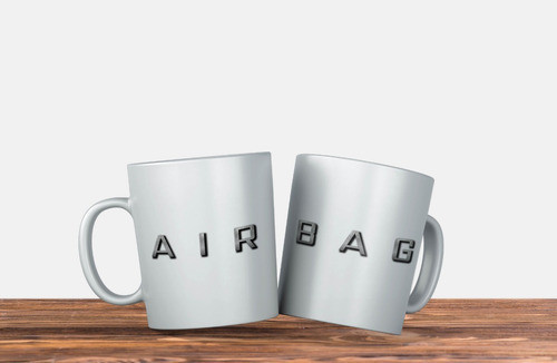 Taza De Cerámica Air Bag Personalizadas 1