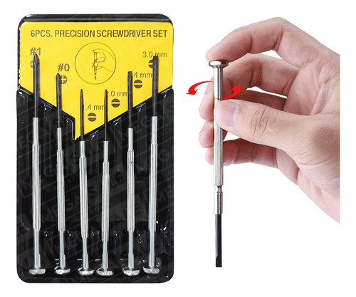 Destornilladores Precision Perilleros Relojero X 6pcs 0