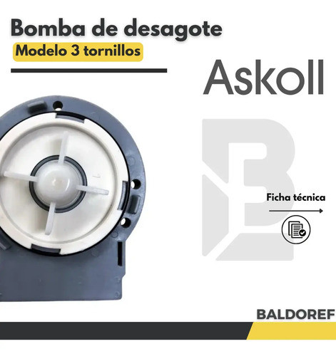 Bomba De Desagote Para Lavarropas Samsung 1