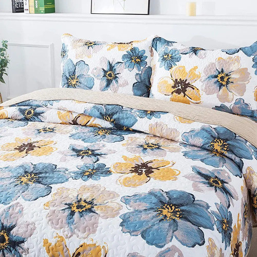 Honeilife Quilt Set Queen Size - 3 Piezas De Edredones De Mi 1