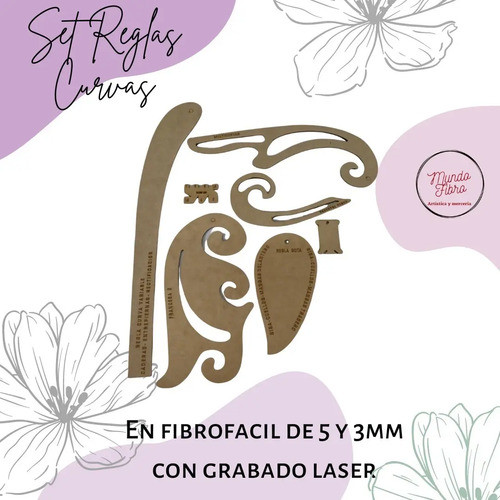 Set Reglas Curvas 1