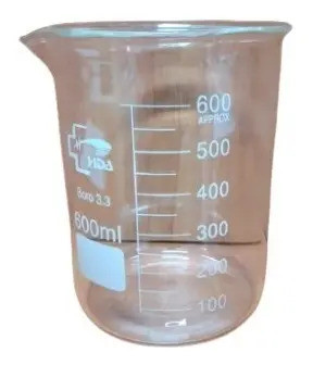 Vaso Precipitado 600ml  Borosilicato 3.3 1