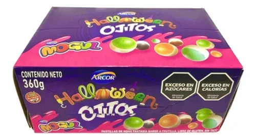 Gomitas Mogul Halloween Ojitos X 12 U X 30 Gr - La Botica 0