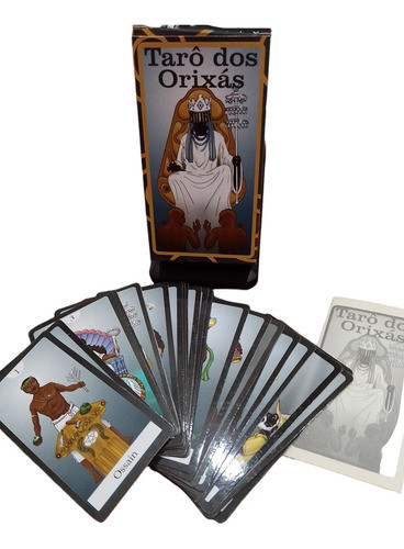 Mazo Cartas Tarot De Los Orixas Importado Brasil 0