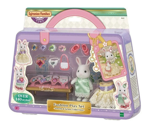 Sylvanian Fashion Play Set Colección Joyas Y Gemas 05647sy 0