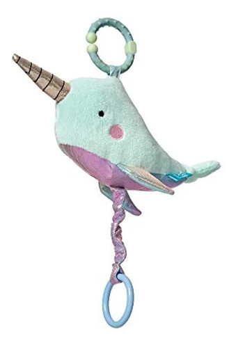 Juguete De Manhattan Bajo El Mar Narwhal Baby Teether Y Trav 1