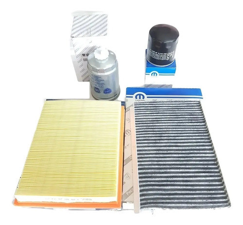 Kit 4 Filtros Fiat Palio Siena Strada 1.7 Diesel Td 0