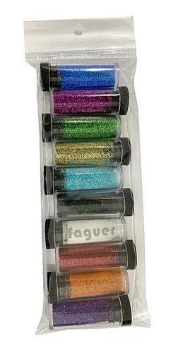 10x Botellitas De Gibre Deco De Uñas Nail Art. Faguer Nails 0