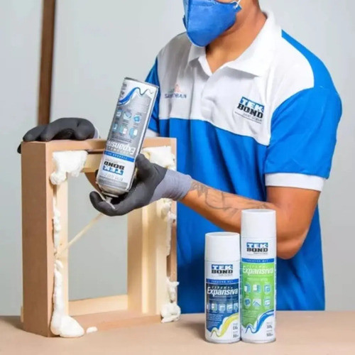 Sellador Expansivo Espuma De Poliuretano 360g 500ml Tekbond 1