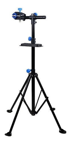 Soporte Pie Trabajo Bicicleta Regulable 4 Pies 35kg Bandeja 0