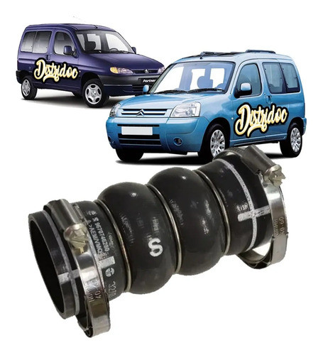 Caño Salida De Intercooler Peugeot Partner Berlingo 1.6 Hdi 0