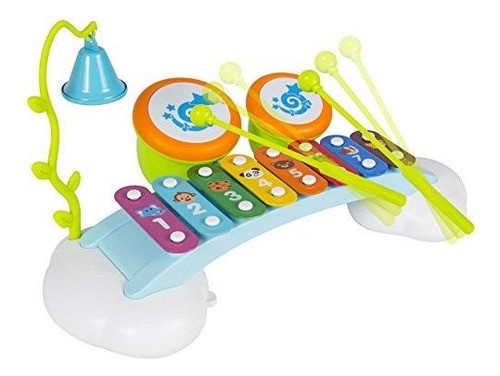 Liberty Imports Rainbow Xylophone Piano Bridge Para Niños C 1