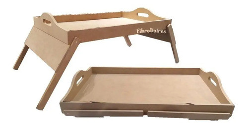 Bandeja Cama Fibrofacil C/patas Rebatibles - Desayunos X 2 0