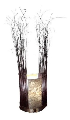 Lampara Deco Moderna Con Patitas Redondas,tulipa Recub.en Na 0