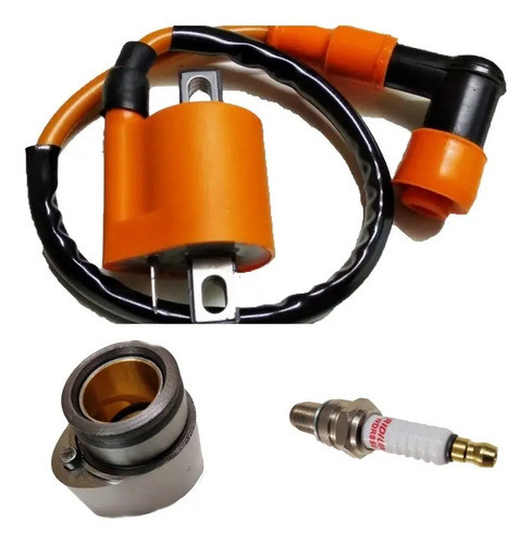 Kit Competicion Motos 150 Bujia D8ea Iridium + Bobina + Leva 0