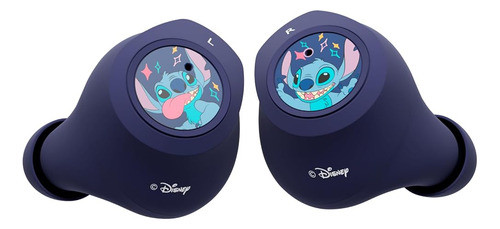 Auriculares Bluetooth Disney Lilo Y Stitch Con Estuche De Ca 1