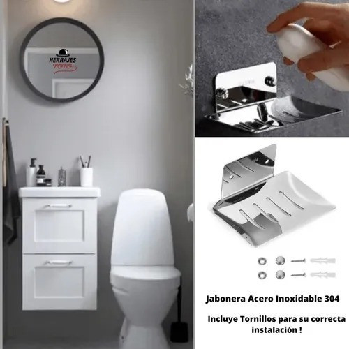 Jabonera Acero Inoxidable.!!!!!! 1