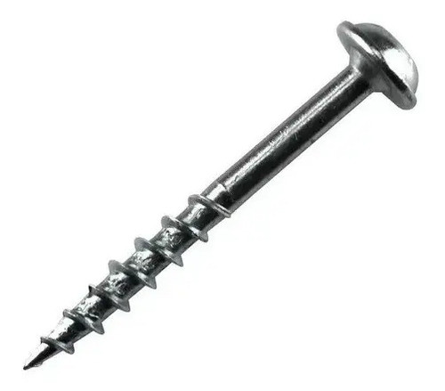Tornillo Tipo Kreg 38mm 1 1/2 Pocket Hole X 100 Unidades 1