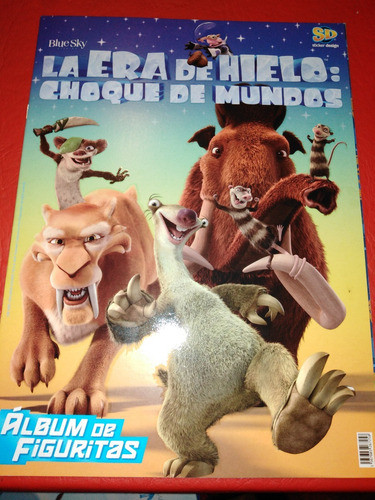 Album La Era De Hielo Choque Mun  Excelente Estado  Completo 0