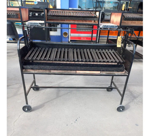 Parrilla Rodante Mini Sin Fogon Grande 1