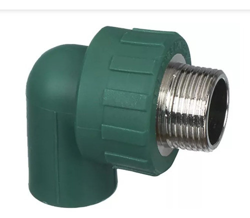 Codo Con Inserto Metalico Macho 20 Mm X 1/2 Fusion 0