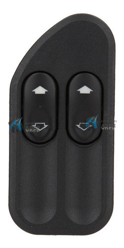 Tecla Levantavidrios Ford Fiesta Max One 2002 A 2013 Doble 0