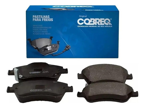 Pastillas Freno Cobreq Toyota Corolla 2008 Al 2014 Delantera 1