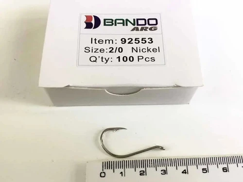 Anzuelos Bando Serie 92553 #2/0 X 100 Unidades  Boga - Carpa 1