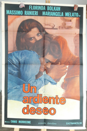Afiche Cine Originial Incontro Un Ardiente Deseo Bolkan 0