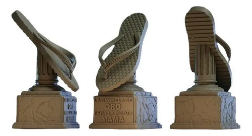 Trofeo  La Chancla , Especial Dia De La Madre. Plastico 3d. 0