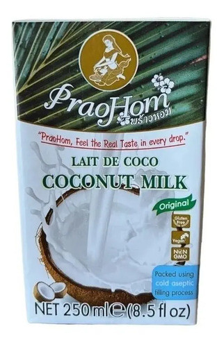 Leche De Coco - Praohom - 250 Ml. Origen Tailandia. 0