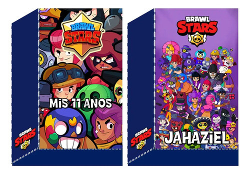10 Bolsitas Golosineras Cierra Bolsa Brawl Stars Videojuegos 0