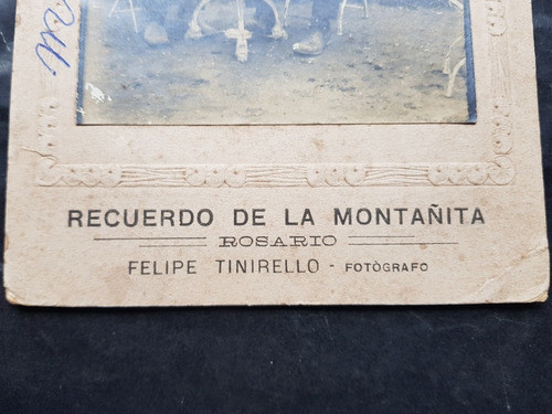 Antigua Fotografía De Estudio. La Montañita. 51649. 1