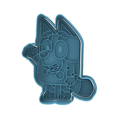 Bingo Bluey Cartoon 2 Cortante Para Galletas 0
