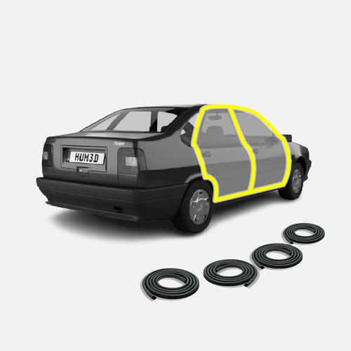 Burletes De Puertas Delanteros Y Traseros Fiat Tempra 0