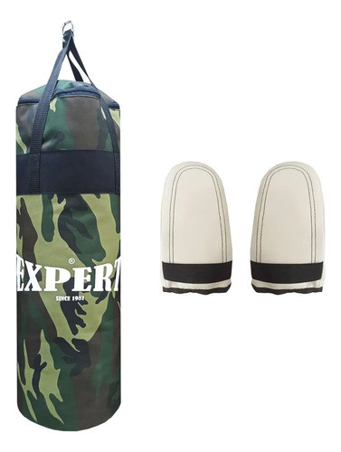Set Bolsa Boxeo P/ Niño + Relleno + Guantillas Expert El Rey 1