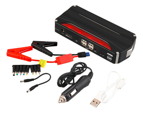 Arrancador Portatil Auto Cargador Bateria Power Bank Calidad 0