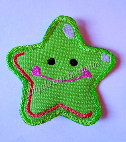 Parche Aplique Estrella Bordado Infantil 1