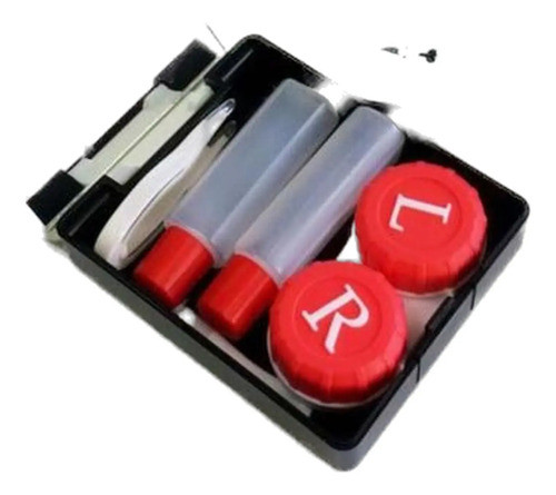 Color Al Azar Caso Pocket Mini Viaje Envase 1 Pc Lente De Co 0