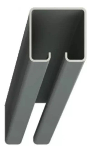 Riel Superior 172 Carro Portón Corredizo Barra X 6 Mt Acero 0