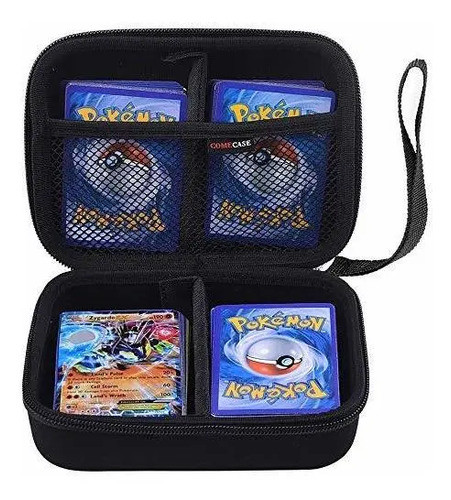 Comecase - Estuche Rigido Para Tarjetas De Pokemon Trading S 0