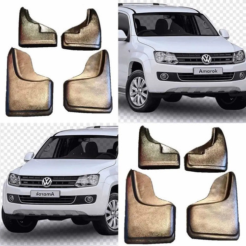 Barreros Para V.w Amarok Rígidos De Plastico X4 1