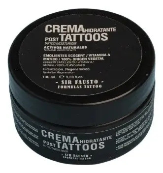 Crema Hidratante Post Tatuaje Tattoo Sir Fausto X 100grs 1