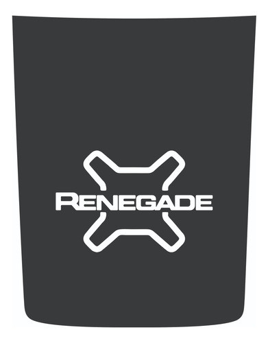 Calco Vinilo Jeep Renegade Capot Franja Logo Tuning 0