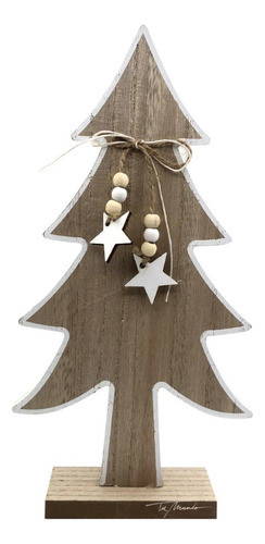 Árbol Rustico X1 Unidad 31 Cm  Navidad Decoracion 0