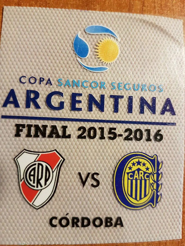 Parche Match Day Final Copa Argentina River Rosario Central 0