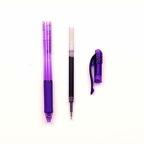 12 Cartuchos Para Pentel Energel Gel 0.5mm Fina Violeta 1
