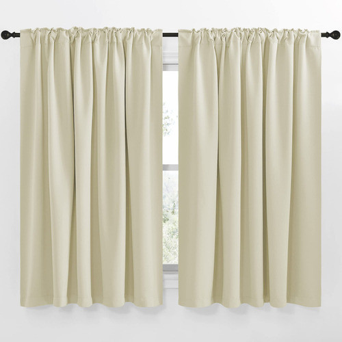 Nicetown Cortinas Extra Anchas Para Oscurecer La Cocina, Cor 1